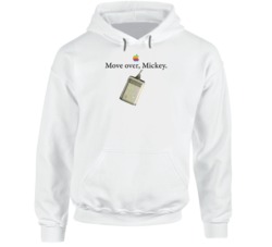 Move Over Mickey Retro Apple Mouse Vintage Tech Fan Hoodie Move Over Mickey Retro Apple Mouse Vintage Tech Fan Hoodie