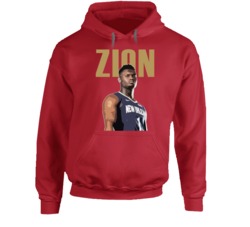 Zion Williamson New Orleans Nola Basketball Rookie Player Fan Hoodie