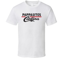 Pappasito's Cantina Tex Mex Grill Mexican Food Restaurant Logo T Shirt