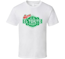 El Torito Original Mexican Grill Food Restaurant Logo T Shirt