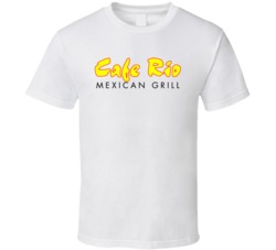 Cafe Rio Mexican Grill Food Restaurant Logo T Shirt