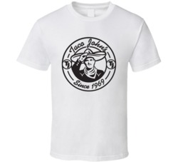 Taco John's Tex Mex Grill Mexican Food Restaurant Logo T Shirt
