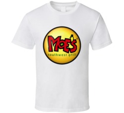 Moe's Southwest Mexican Grill Food Restaurant Logo T Shirt
