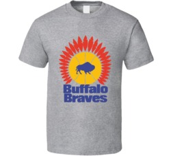 Buffalo Basketball Retro 1970s Sports Team Fan T Shirt