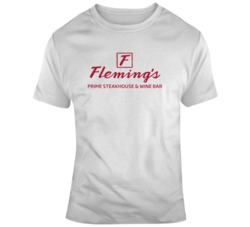Fleming's Steakhouse And Winebar T Shirt