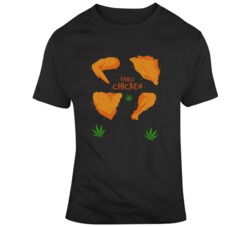 Fried Chicken Stoner Parody T Shirt