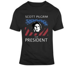 Scott Pilgrim For President Scott Pilgrim Vs The World T Shirt Scott Pilgrim For President Scott Pilgrim Vs The World T Shirt