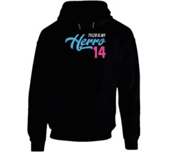 Tyler Is My Herro Miami Basketball Player Fan Hoodie