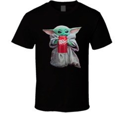 Baby Yoda The Child Mandalorian Dr Pepper Soda Pop Drink T Shirt Baby Yoda The Child Mandalorian Dr Pepper Soda Pop Drink T Shirt