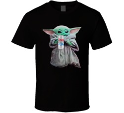 Baby Yoda The Child Mandalorian Coors Light Beer Alcohol Drink T Shirt Baby Yoda The Child Mandalorian Coors Light Beer Alcohol Drink T Shirt