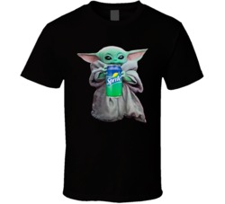 Baby Yoda The Child Mandalorian Sprite Soda Pop Drink T Shirt Baby Yoda The Child Mandalorian Sprite Soda Pop Drink T Shirt
