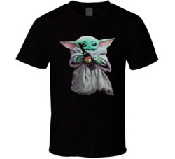Baby Yoda The Child Mandalorian Baileys Alcohol Drink T Shirt Baby Yoda The Child Mandalorian Baileys Alcohol Drink T Shirt