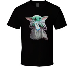 Baby Yoda The Child Mandalorian Bombay Sapphire Alcohol Drink T Shirt Baby Yoda The Child Mandalorian Bombay Sapphire Alcohol Drink T Shirt