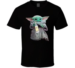 Baby Yoda The Child Mandalorian Seagram Gin Alcohol Drink T Shirt Baby Yoda The Child Mandalorian Seagram Gin Alcohol Drink T Shirt