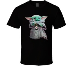 Baby Yoda The Child Mandalorian Martini Alcohol Drink T Shirt Baby Yoda The Child Mandalorian Martini Alcohol Drink T Shirt