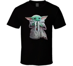 Baby Yoda The Child Mandalorian Barqs Root Beer Soda Pop Drink T Shirt Baby Yoda The Child Mandalorian Barqs Root Beer Soda Pop Drink T Shirt