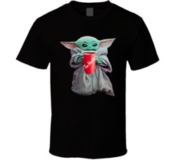 Baby Yoda The Child Mandalorian Tim Hortons Drink T Shirt