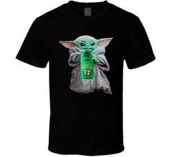 Baby Yoda The Child Mandalorian Crazy Uncle Hard Ginger Ale Soda Drink