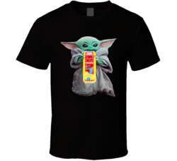 Baby Yoda The Child Mandalorian Pop Shoppe Hard Pineapple Soda Drink T
