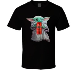 Baby Yoda The Child Mandalorian Madjack Apple Lager Drink T Shirt