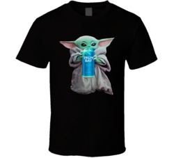 Baby Yoda The Child Mandalorian Palm Bay Frozen Key Lime Cherry Drink 
