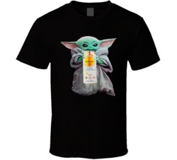 Baby Yoda The Child Mandalorian Social Lite Spiked Iced Tea Drink T Sh