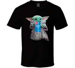 Baby Yoda The Child Mandalorian Palm Bay Strawberry Pineapple Drink T 