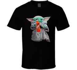Baby Yoda The Child Mandalorian Faygo Rock And Rye Soda Pop Drink T Sh