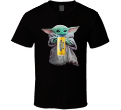 Baby Yoda The Child Mandalorian Twisted Tea Drink T Shirt