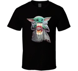 Baby Yoda The Child Mandalorian Dr Pepper Diet Cherry Vanilla Soda Pop