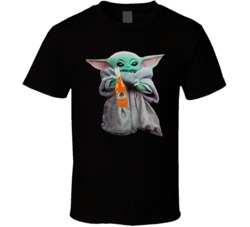 Baby Yoda The Child Mandalorian Jarritos Soda Pop Drink T Shirt