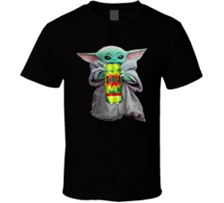 Baby Yoda The Child Mandalorian Surge Soda Pop Drink T Shirt