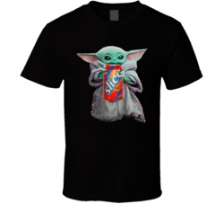 Baby Yoda The Child Mandalorian Orange Slice Soda Soda Pop Drink T Shi