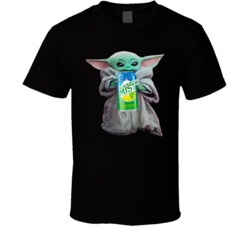 Baby Yoda The Child Mandalorian Sierra Mist Soda Pop Drink T Shirt