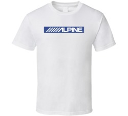 Alpine Sound Car Audio Sub Woofer Logo T Shirt Alpine Sound Car Audio Sub Woofer Logo T Shirt