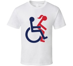 Wheel Chair Lap Dance Funny Stickman T Shirt Wheel Chair Lap Dance Funny Stickman T Shirt