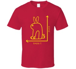 Duck Or Rabbit Funny Chart T Shirt Duck Or Rabbit Funny Chart T Shirt