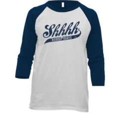 Shhhh Nobody Cares Baseball Raglan T Shirt Shhhh Nobody Cares Baseball Raglan T Shirt