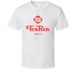 Ten Ren Tea Top American Chinese Fast Food T Shirt