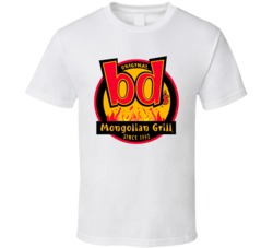 Bd's Mongolian Grill Top American Chinese Fast Food T Shirt Bd's Mongolian Grill Top American Chinese Fast Food T Shirt
