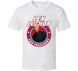 Lex Luthor Smallville For President Tv Show Villain Fan T Shirt Lex Luthor Smallville For President Tv Show Villain Fan T Shirt