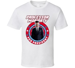 Professor Moriarty Sherlock For President Tv Show Villain Fan T Shirt Professor Moriarty Sherlock For President Tv Show Villain Fan T Shirt