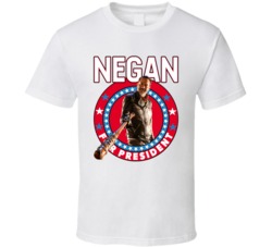 Negan The Walking Dead For President Tv Show Villain Fan T Shirt Negan The Walking Dead For President Tv Show Villain Fan T Shirt