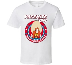 Yosemite Sam Looney Tunes For President Tv Show Villain Fan T Shirt Yosemite Sam Looney Tunes For President Tv Show Villain Fan T Shirt