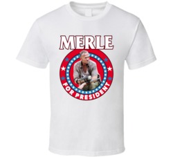 Merle Dixon The Walking Dead For President Tv Show Villain Fan T Shirt Merle Dixon The Walking Dead For President Tv Show Villain Fan T Shirt