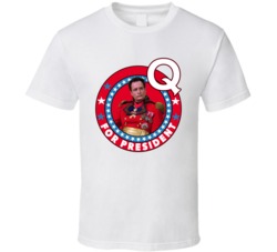 Q Star Trek For President Tv Show Villain Fan T Shirt Q Star Trek For President Tv Show Villain Fan T Shirt
