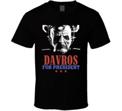 Davros Doctor Who For President Ugly Movie Villain Fan T Shirt Davros Doctor Who For President Ugly Movie Villain Fan T Shirt
