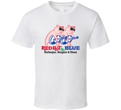 Red Hot And Blue Best Southern Restaurants Fan T Shirt Red Hot And Blue Best Southern Restaurants Fan T Shirt