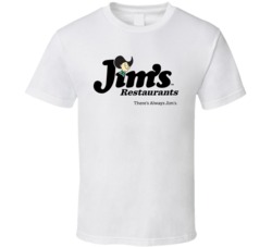 Jim's Best Southern Restaurants Fan T Shirt Jim's Best Southern Restaurants Fan T Shirt