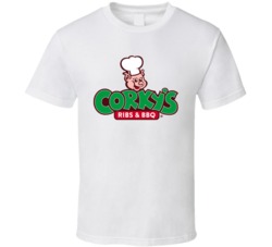Corky's Ribs And Bbq Best Southern Restaurants Fan T Shirt Corky's Ribs And Bbq Best Southern Restaurants Fan T Shirt